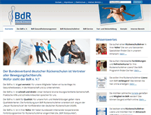 Tablet Screenshot of bdr-ev.de
